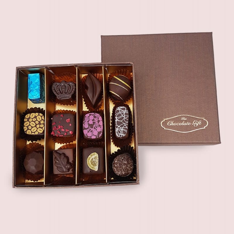 Fruity Gift Finest Dark Chocolate Box Luxury Chocolates