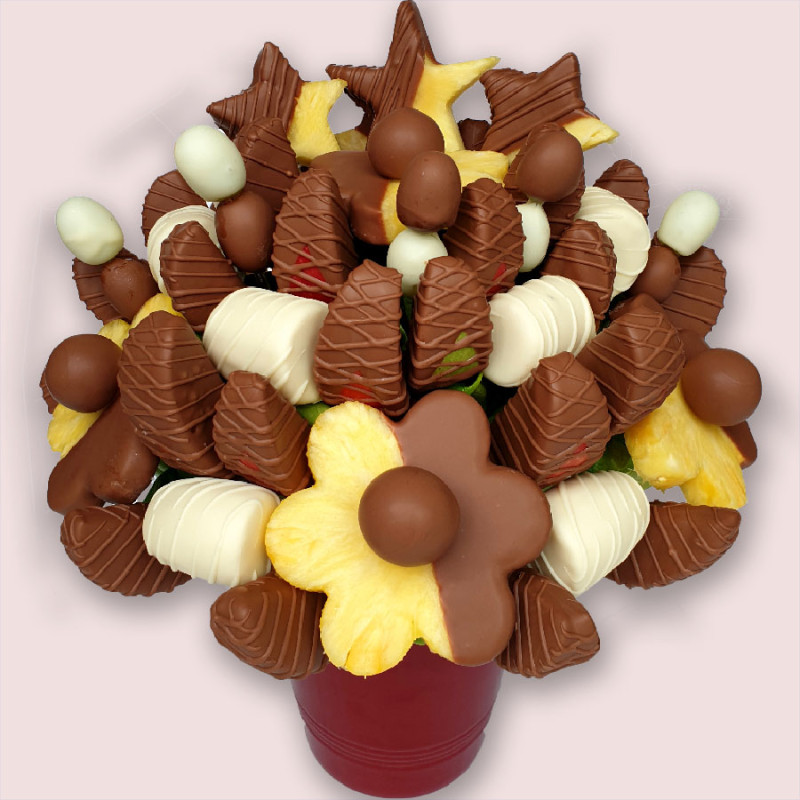 Happy New Year Chocolate Star Gift Pack
