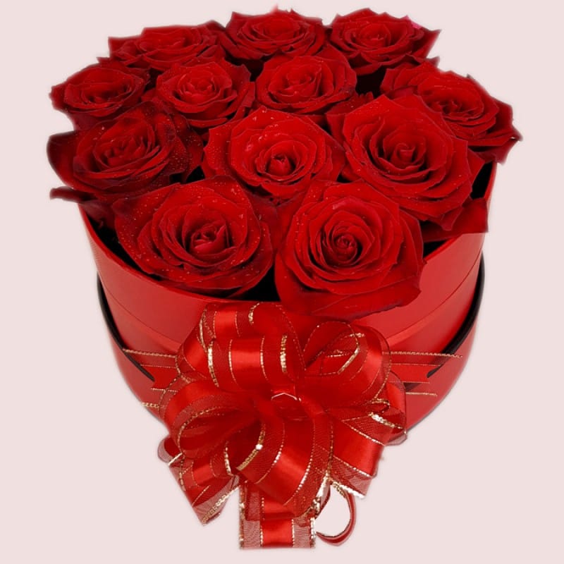 Royal Red Roses Box