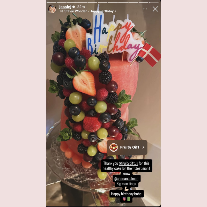 Watermelon Fruit Cake