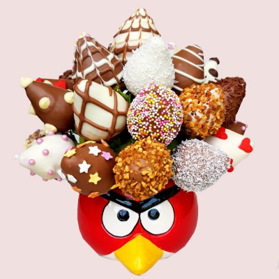 Angry Birds Strawberry Bouquet Red