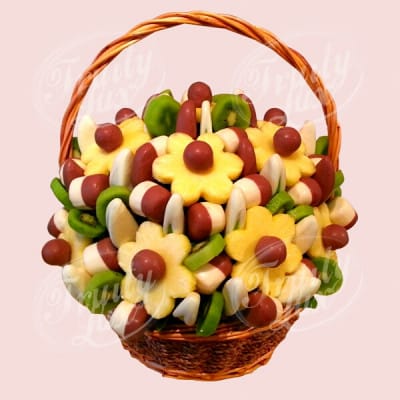 Kiwi & Apple Fruit Basket 