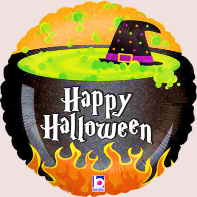 Halloween Cauldron balloon 