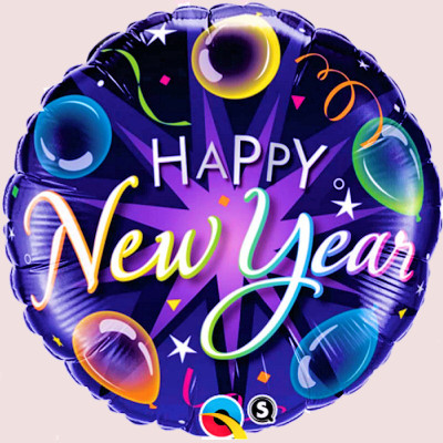 Happy New Year Balloon